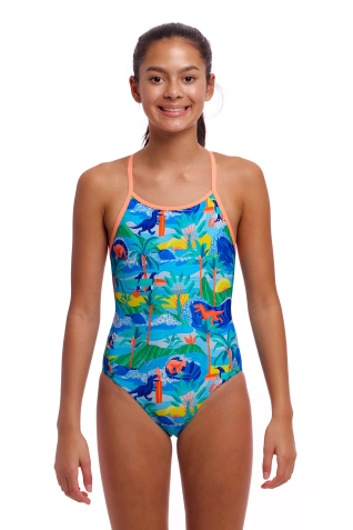 Girls Diamond Back One Piece Duuude


