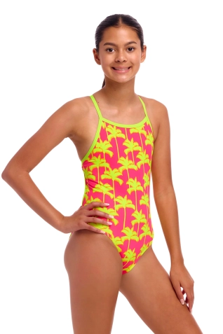 Girls Tie Me Tight One Piece Sweet Coconuts