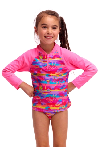 Girls Toddler Zippy Rashie & Brief Leave In