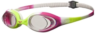 Plavecké brýle arena SPIDER JR. clear- lime-fuchsia