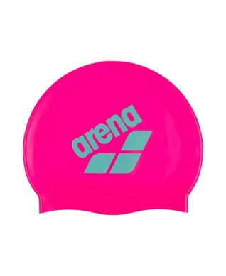 Plavecká čepice Unisex Big Logo Swim Cap - růžová