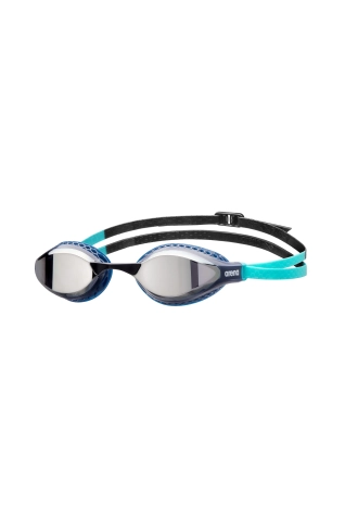 Plavecké brýle arena Unisex Airspeed Mirror Racing Goggles silver- navy