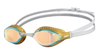 Plavecké brýle arena Airspeed Mirror Racing Goggles - gold - yellow copper