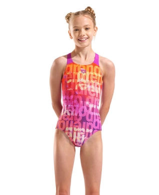 Dívčí plavky Arena Multi Colours V Back