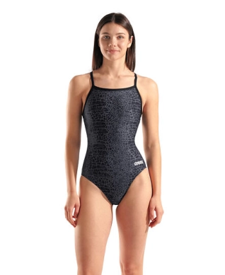 Dámské plavky Arena Performance SNAKESKIN LIGHTDROP BACK
