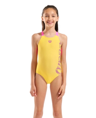 Dívčí plavky Arena Graphic V Back