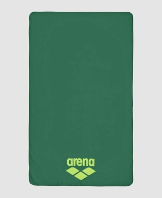 Velká osuška arena Smart plus Pool Towel - TMAVĚ ZELENÁ