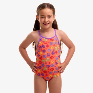 Toddler Girl´s Printed One Piece Paw Paw 