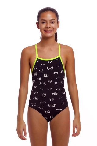 Girls Diamond Back One Piece Eye Spy


