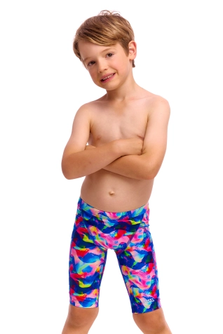 Toodler Boys Miniman Training Jammers - Wet Wave
