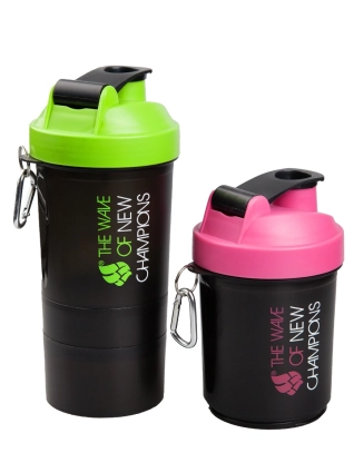 Shaker MW 400ml růžová