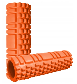 ROLLER VÁLEČEK EVA s výstupky PRO MASÁŽ oranžový